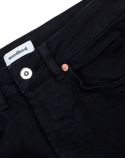 Maria Night Jeans - Black - Woodbird Female
